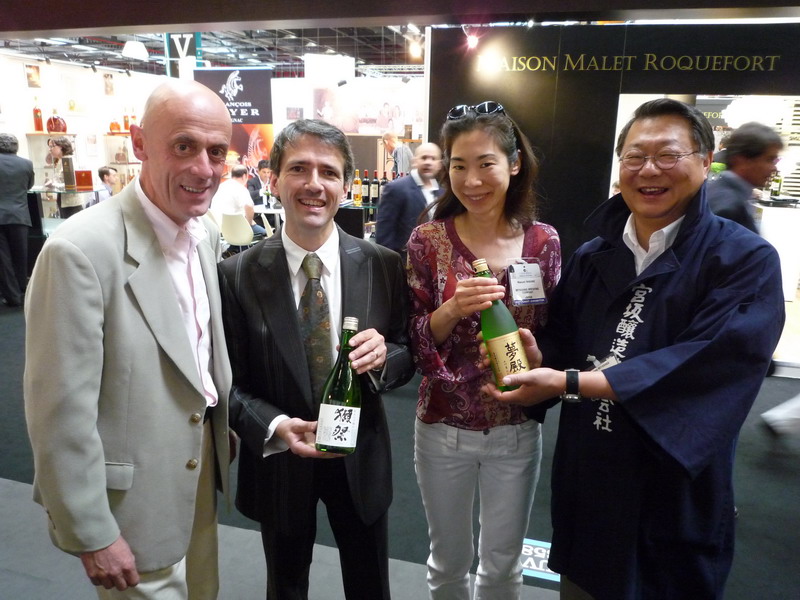 Masumi et Dassai au Salon Vinexpo